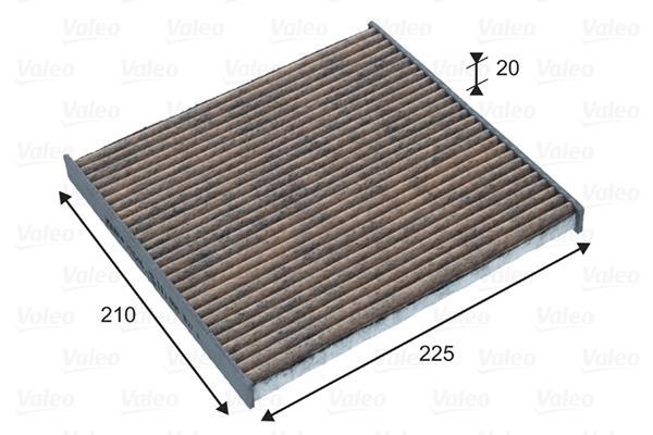 Filtre d'habitacle (Filtre à pollen) VALEO ref. 701046